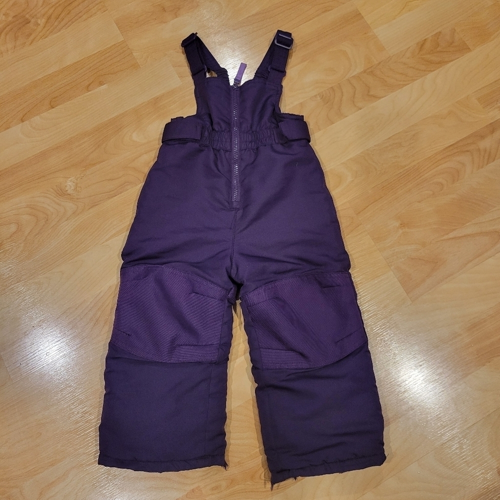 Cherokee Purple Snow Pants Snow Bibs Overalls Size 18 Months
